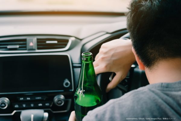 飲酒運転・酒・車