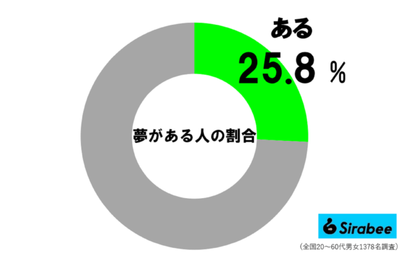 夢を持っている人の割合_円グラフ