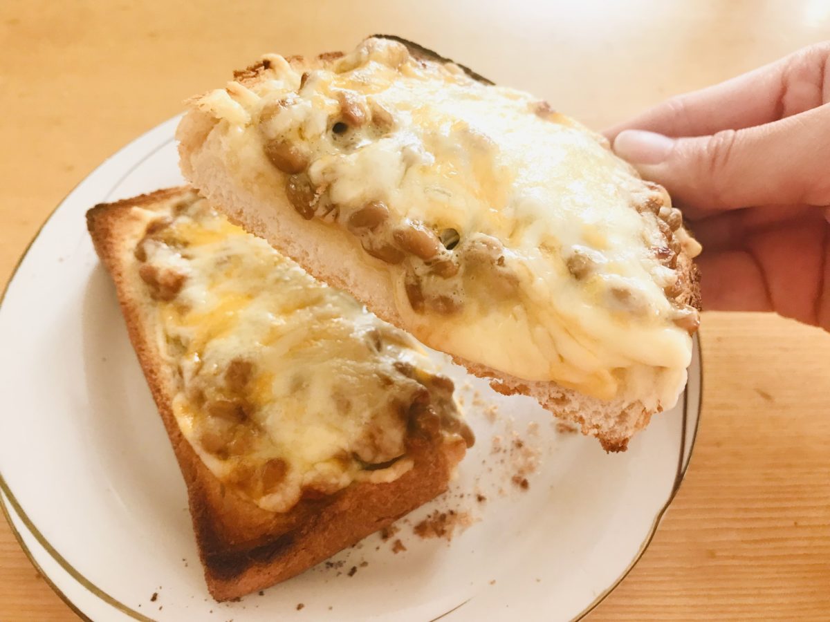 納豆トースト