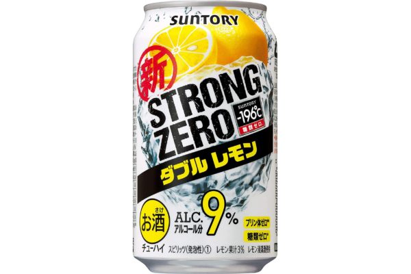 サントリー-196℃ストロングゼロダブルレモン