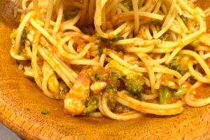 パルマ風スパゲッティ（トマト味）
