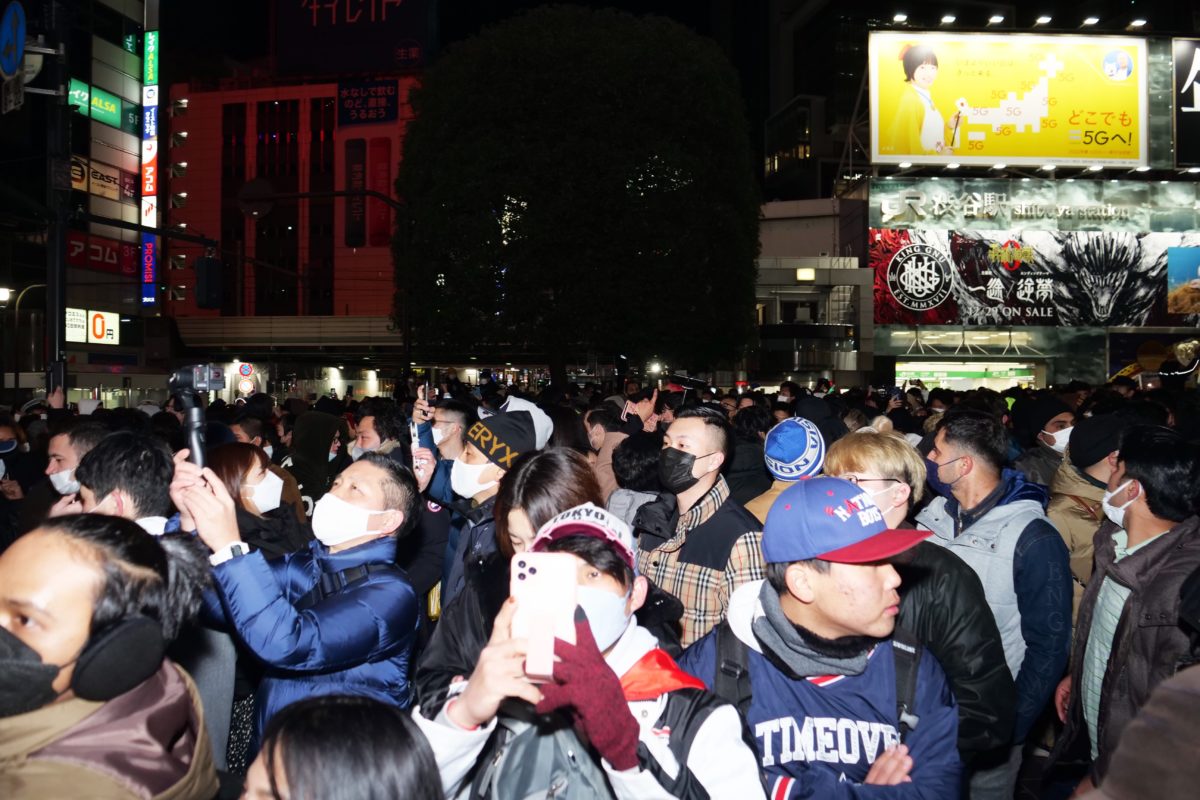渋谷スクランブル交差点