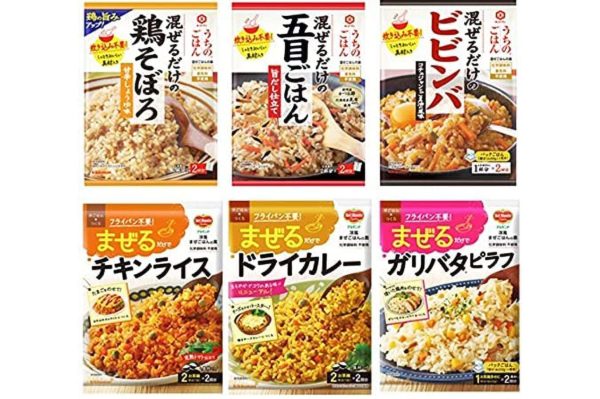 キッコーマン うちのごはん 混ぜご飯の素6種アソートセット