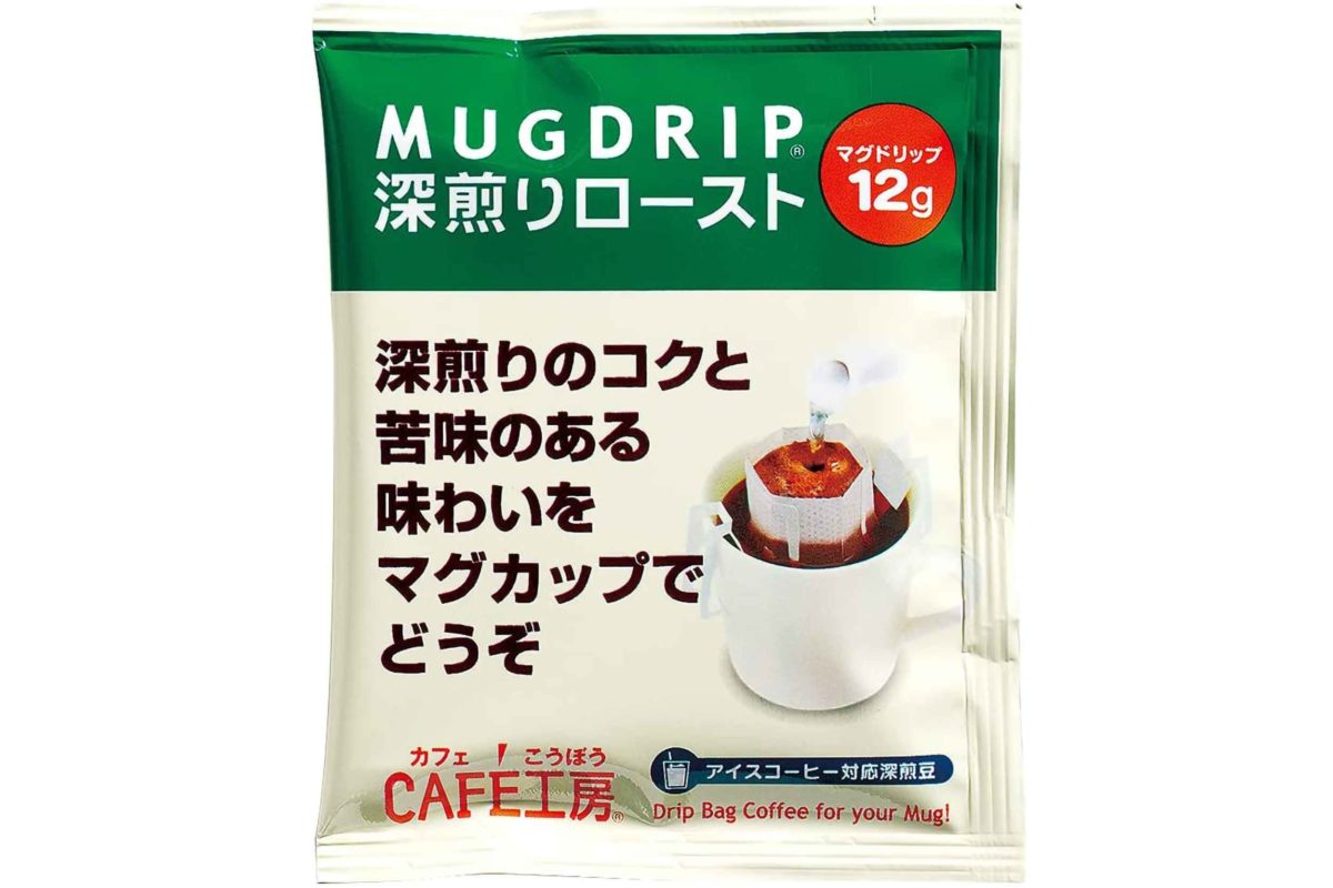 CAFE工房（カフェ工房）ドリップコーヒー マグドリップ 深煎り 12g × 100P