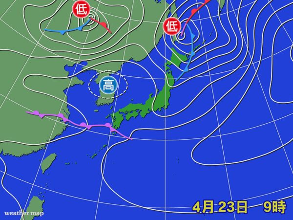 天気図