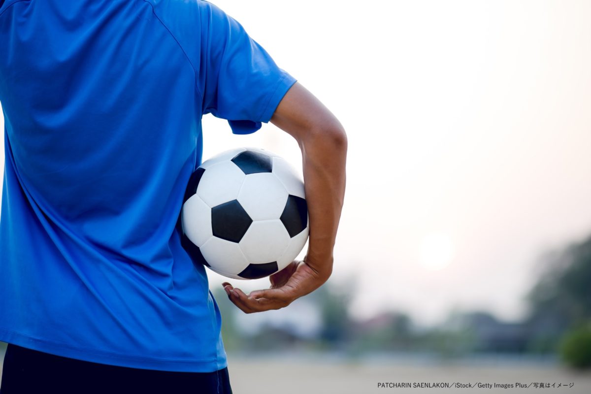 サッカー・サッカー選手・サッカーボール