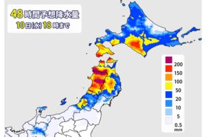 お盆にかけ北日本は再び大雨となる恐れ　関東から西は猛暑と雷雨に注意