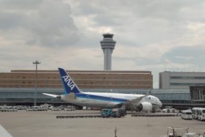 羽田空港　ANA