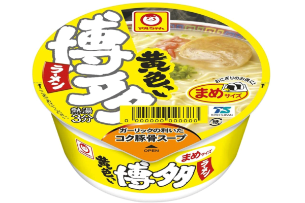 黄色いまめ博多ラーメン