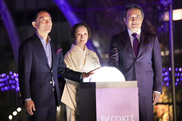 「DECORTÉ Purple Lightup 2022」点灯式