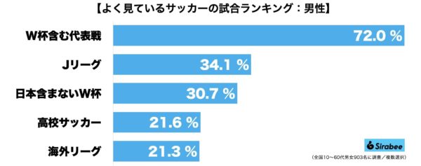 サッカー観戦