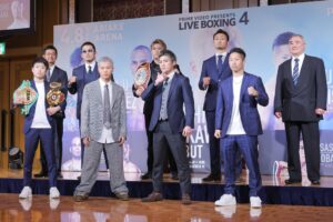 「Prime Video Presents Live Boxing」第4弾に関する記者会見