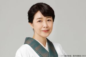 菊池桃子主演ドラマ『婚活食堂』　女将・玉坂恵のキャラクタービジュアル初公開