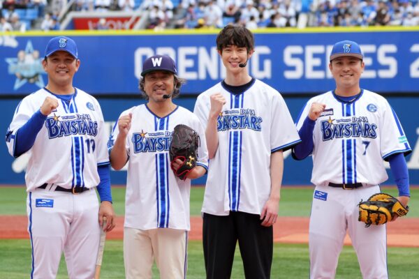 宮沢氷魚・ムロツヨシ・佐野恵太・山崎康晃