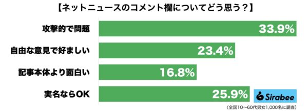 ネットニュース・コメント欄