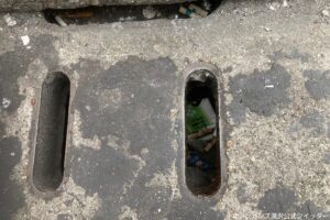 ゴミ清掃員が公開、排水溝にポイ捨てされた“あるモノ”に怒りの声　「許せない」