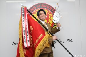 BOSJ初制覇のマスター・ワト、IWGPジュニア王座挑戦決定　「絶対にヒロム選手を超えてやる」