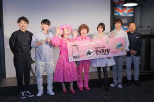 屋内専用ドローン新製品「DRONE STAR PARTY」記者発表会