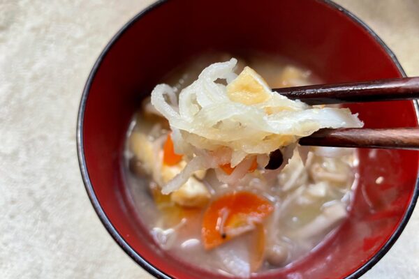 切り干し大根のお味噌汁