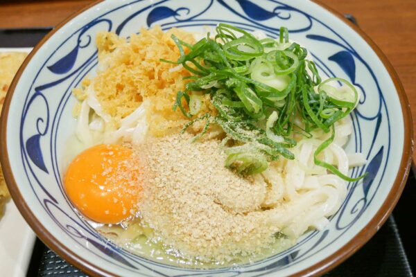 丸亀製麺・釜玉うどん