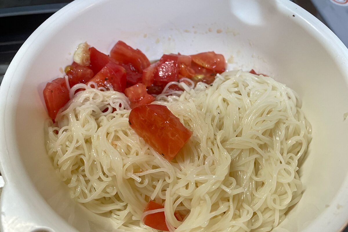 丸ごとトマトそうめん