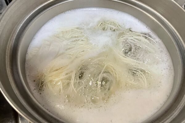 そうめんの茹で方