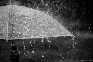 雨・大雨・傘