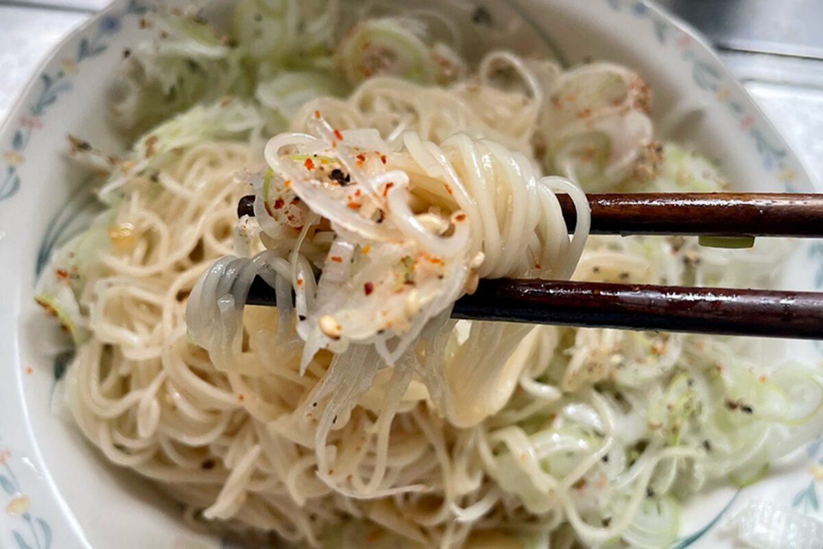 油ぞうめん