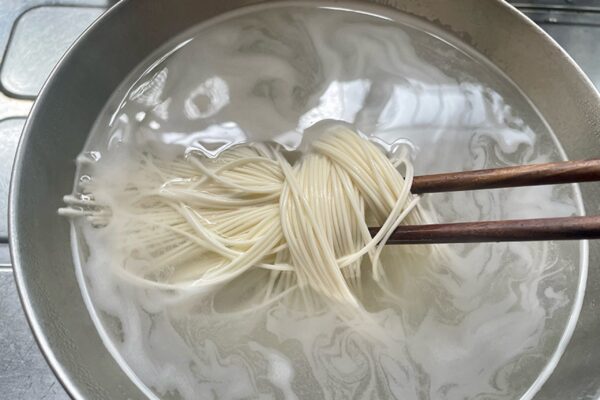 油そば風そうめん