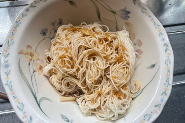 油そば風そうめん