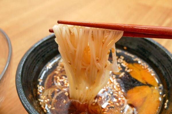 ラー油肉そうめん