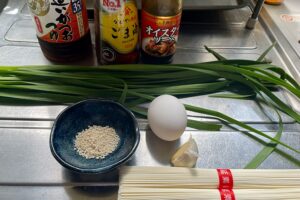 ニラそうめん