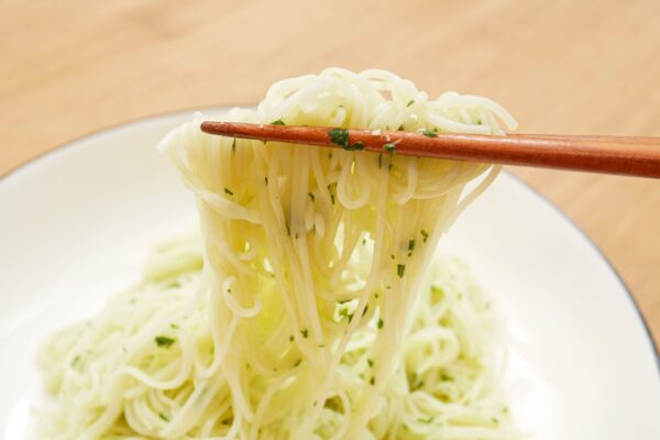 しそジェノベーゼそうめん