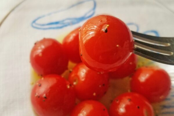 ミニトマトのハチミツマリネ・実食