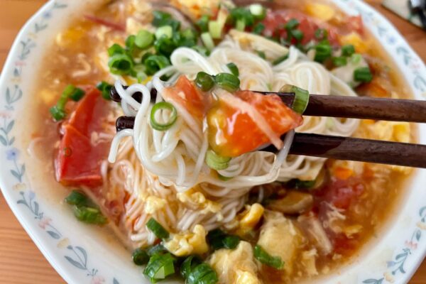 酸辣湯風そうめん