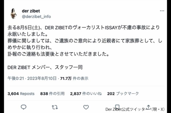 Der Zibet公式ツイッター（現・X）