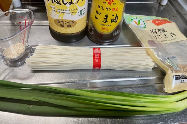 卵かけ風そうめん