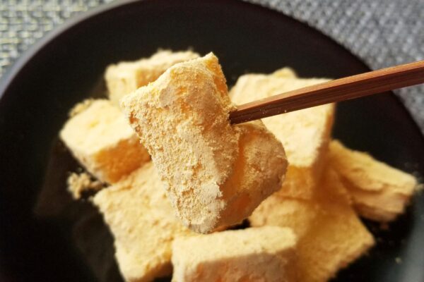 レンジでわらび餅・実食