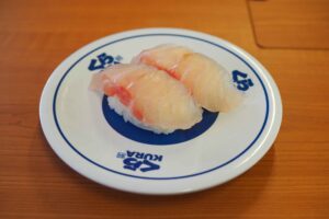 くら寿司天然ひげそり鯛