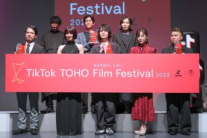 縦型映画祭「TikTok TOHO Film Festival 2023」授賞式