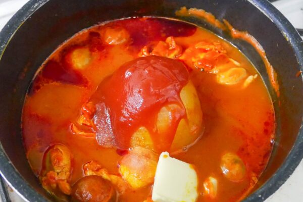 至極の鶏肉のトマト煮込み