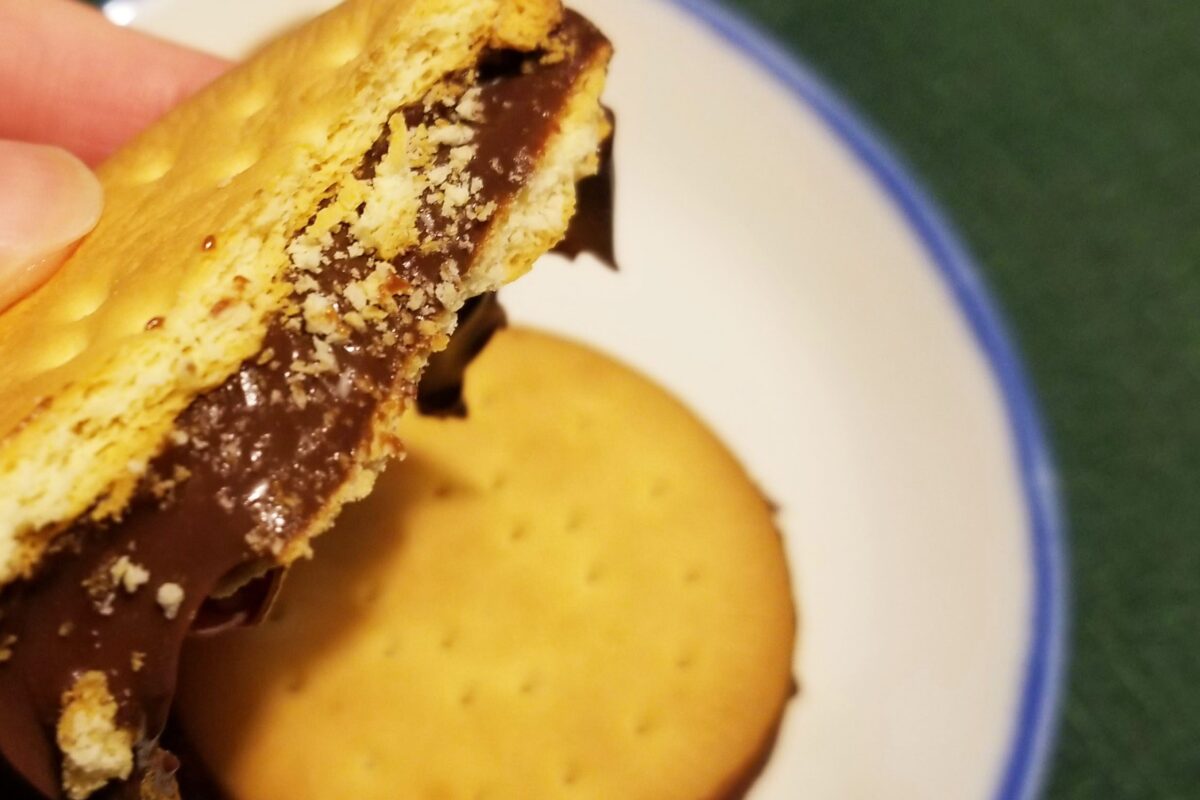 生チョコサンドクッキー・実食