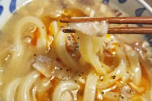 肉あんかけうどん・実食