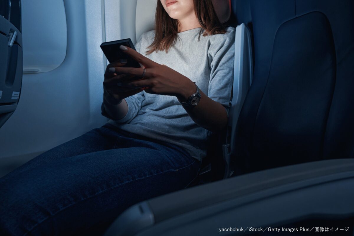 飛行機・スマホ・スマートフォン