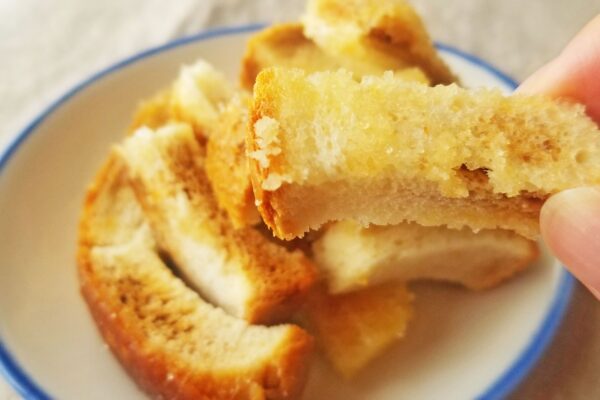 サクサク食パンラスク・実食