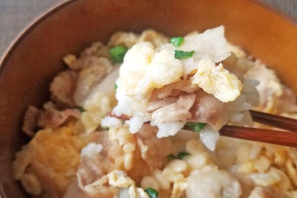 豚たぬき丼・実食