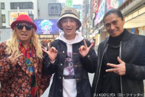 DJ KOO、歌舞伎町で“私服の芸能人”とバッタリ遭遇　「めっちゃお洒落」「カッコ良すぎ」写真公開