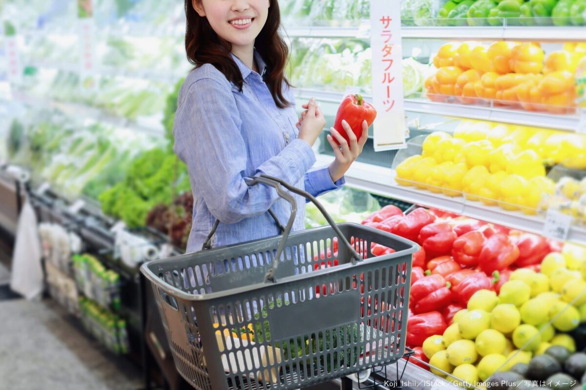 スーパーマーケット・野菜・果物・フルーツ・青果売り場