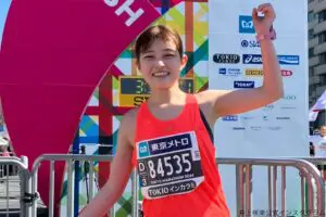 井上咲楽、東京マラソン完走に称賛の声　「凄いタイム」「栃木の誇りです」