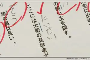 小学生の漢字テスト、「大勢」の読み方で不正解に…　“当の本人”が思わず謝罪「ほんまごめん」